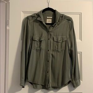 Boyfriend Fit Button Up